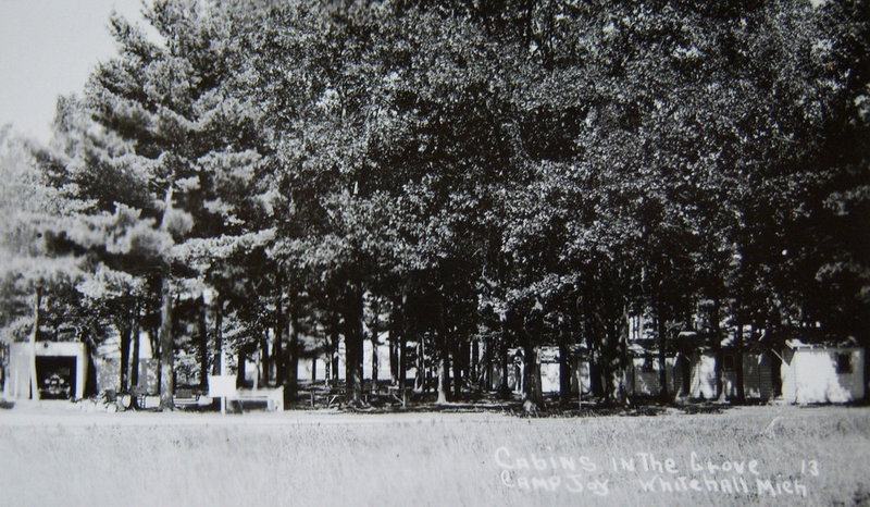 Camp Joy - Vintage Postcard